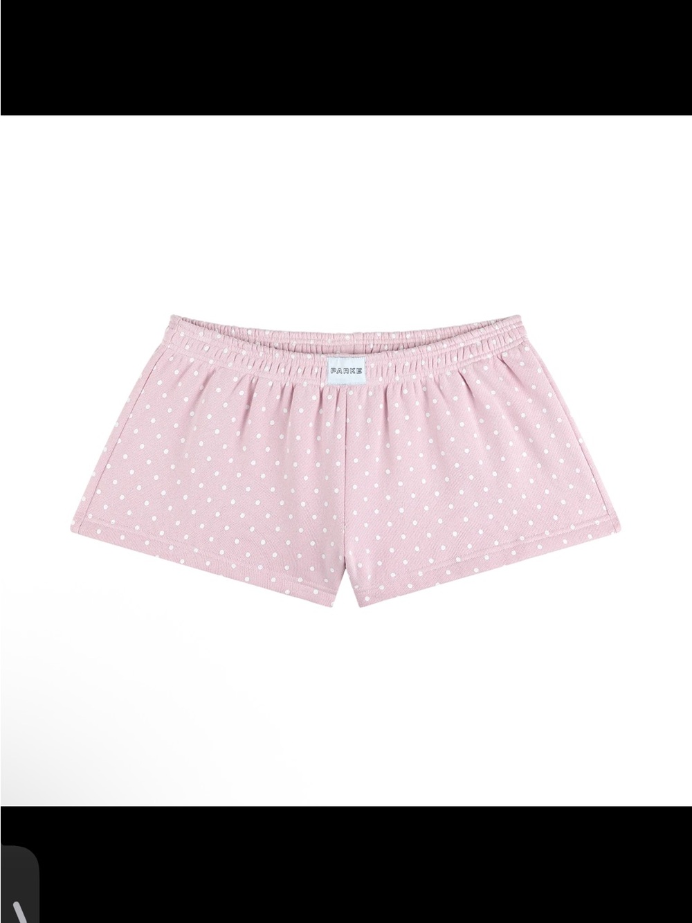 Parke Sprinkle Polka Dot SweatShorts in Size L- In Hand